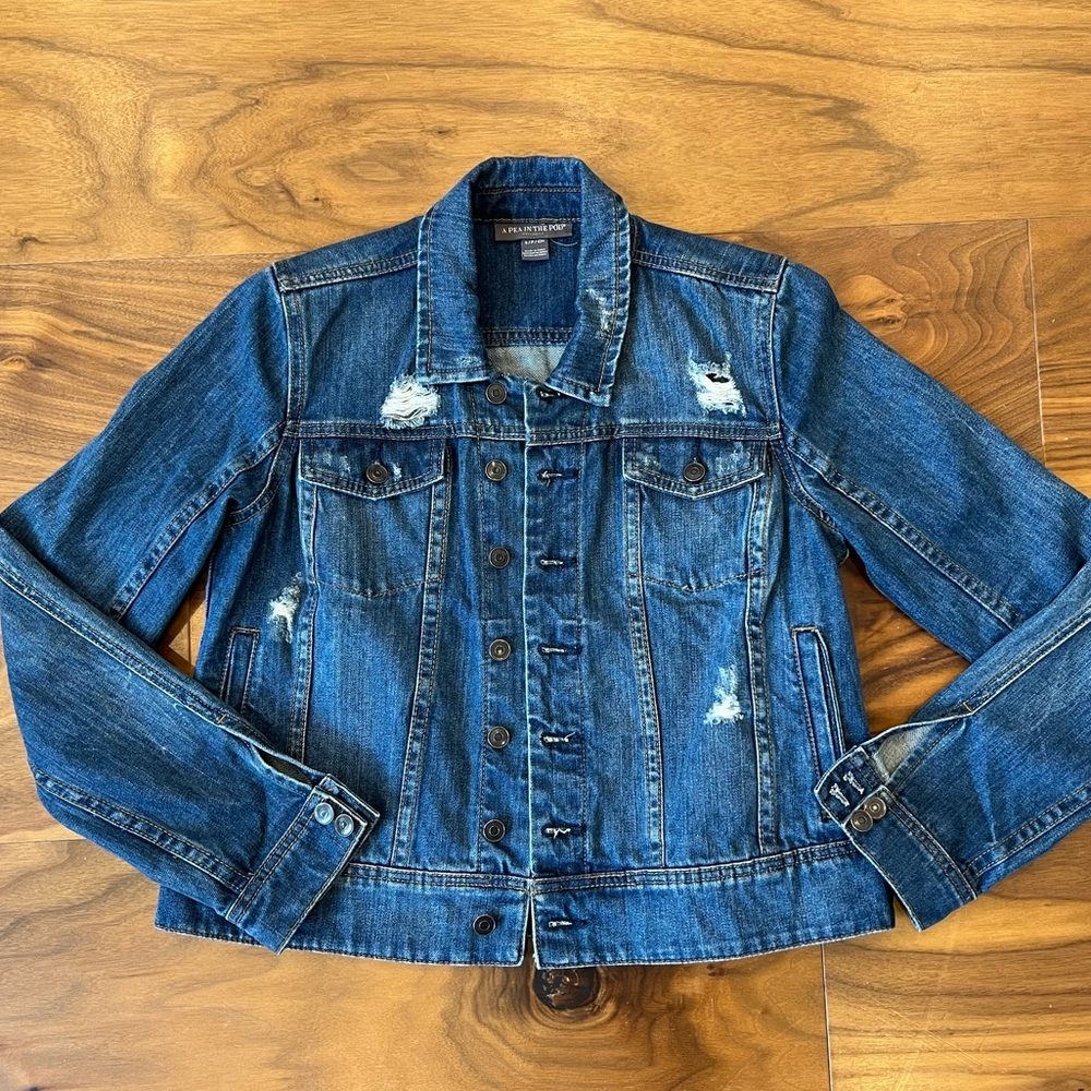 Pea in the Pod Jean jacket